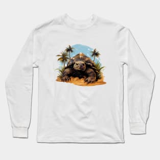 Alligator Snapping Turtle Long Sleeve T-Shirt